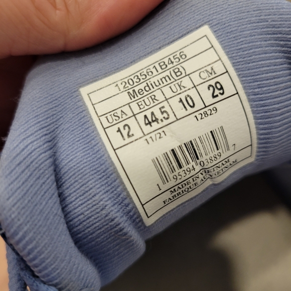 Brooks Trace Blue Running Shoe, Women Sz 12 Men 11 - Picture 5 of 10